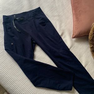 FIGS M STRAIGHT PANTS WITH POCKETS NAVY